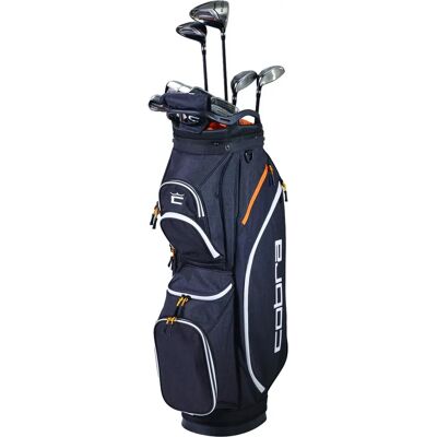 Cobra Fly XL Schwarz-Gold Herren Golfset - Graphit, Links Cobra Fly XL Schwarz-Gold Herren Golfset - Graphit, Links