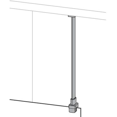 HÜPPE Xtensa pure Deckenanbindung - Xtensa pure Serie HÜPPE Xtensa pure Deckenanbindung - Xtensa pure Serie