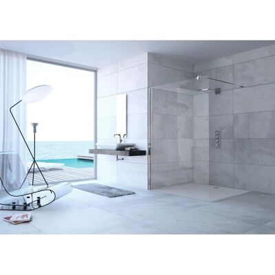 Hüppe - Design Pure - Klarsicht, Feste Walk-In - Walk-In Dusche Hüppe - Design Pure - Klarsicht, Feste Walk-In - Walk-In Dusche