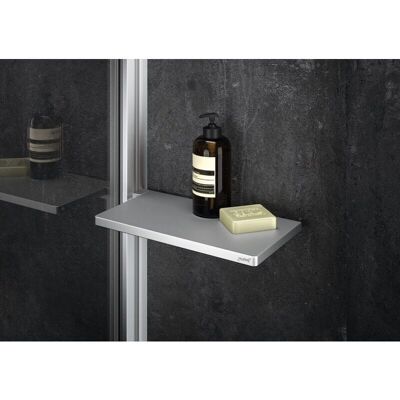 Hüppe Wandregal - Mattes Silber - Max 15kg - Aluminium Hüppe Wandregal - Mattes Silber - Max 15kg - Aluminium