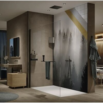 HÜPPE EasyStyle Wandverkleidung - Aluminiumverbundplatte HÜPPE EasyStyle Wandverkleidung - Aluminiumverbundplatte