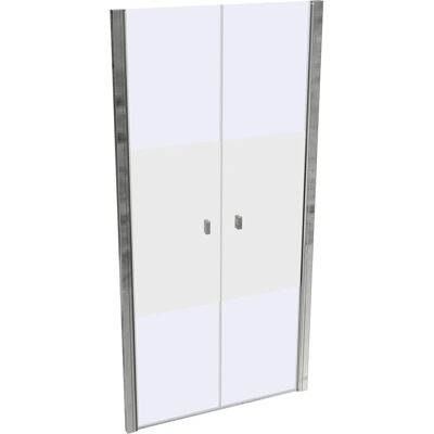 HÜPPE SolvaPro Douchecabine - Half-omkaderd, Glas 8mm, 200cm hoog HÜPPE SolvaPro Douchecabine - Half-omkaderd, Glas 8mm, 200cm hoog