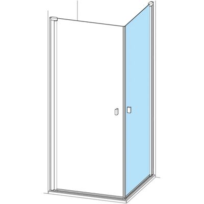 HÜPPE - SolvaPro - 80x200 cm - Anti-Belag - Duschabtrennung HÜPPE - SolvaPro - 80x200 cm - Anti-Belag - Duschabtrennung