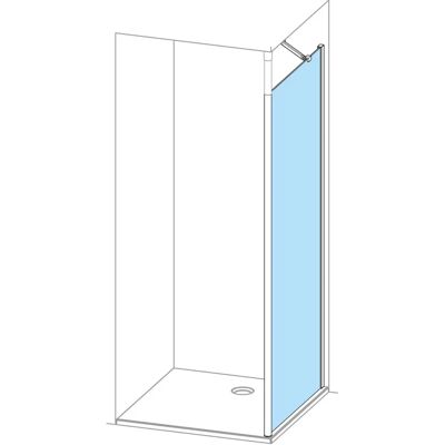 HÜPPE - SolvaPro - 80x200 cm - Stand-alone - Duschpaneel HÜPPE - SolvaPro - 80x200 cm - Stand-alone - Duschpaneel