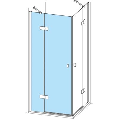 HÜPPE - SolvaPro - 100 x 200 cm - Duschtür HÜPPE - SolvaPro - 100 x 200 cm - Duschtür