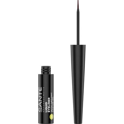 SANTE Vloeibare Eyeliner Donkerbruin - Eyeliner SANTE Vloeibare Eyeliner Donkerbruin - Eyeliner