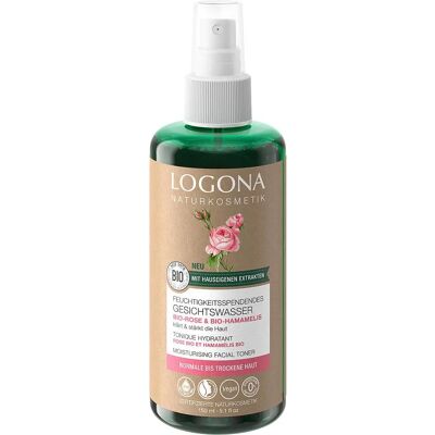 Logona Gesichtsöl & Tonic - Feuchtigkeitsspendend Rose & Hamamelis - Natürliche, Vegane Formulierung Logona Gesichtsöl & Tonic - Feuchtigkeitsspendend Rose & Hamamelis - Natürliche, Vegane Formulierung