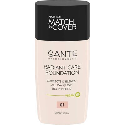 Sante Naturkosmetik Foundation & Poeder - Stralende Verzorging - 001 Sante Naturkosmetik Foundation & Poeder - Stralende Verzorging - 001