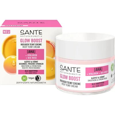 SANTE Glow Boost Gesichtscreme - AHA & Hyaluronsäure - Für alle Hauttypen SANTE Glow Boost Gesichtscreme - AHA & Hyaluronsäure - Für alle Hauttypen