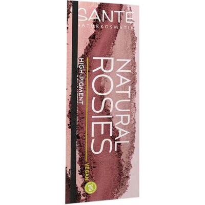 Sante Rose Eyeshadow Palette - 6 Colors, Organic Aloe Vera, Matte & Shimmer - Eyeshadow Palette Sante Rose Eyeshadow Palette - 6 Colors, Organic Aloe Vera, Matte & Shimmer - Eyeshadow Palette