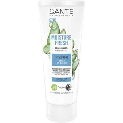 Sante Naturkosmetik - Gel Limpiador - Hidratante, Aloe Vera Orgánico - Cuidado facial Sante Naturkosmetik - Gel Limpiador - Hidratante, Aloe Vera Orgánico - Cuidado facial