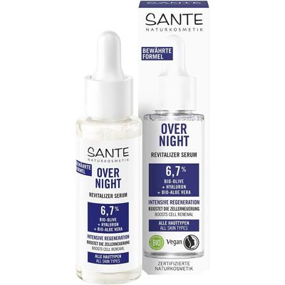 SANTE Revitalisierende Nachtserum - Gesicht, Hyaluronsäure & Aloe SANTE Revitalisierende Nachtserum - Gesicht, Hyaluronsäure & Aloe