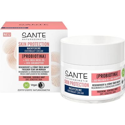 SANTE Crème de nuit - Probiotiques, Inca Inchi & Beurre de Karité SANTE Crème de nuit - Probiotiques, Inca Inchi & Beurre de Karité