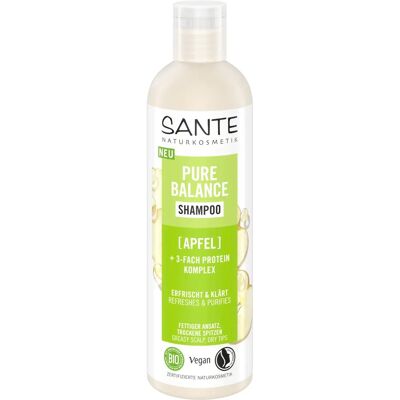 Sante Shampoo Bio Pomme et Protéines - Équilibre Capillaire 250ml - Publicité Sante Shampoo Bio Pomme et Protéines - Équilibre Capillaire 250ml - Publicité