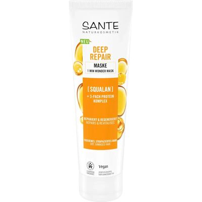 Sante Naturkosmetik Squalene Hair Mask - Deep Repair - Hair Care Sante Naturkosmetik Squalene Hair Mask - Deep Repair - Hair Care