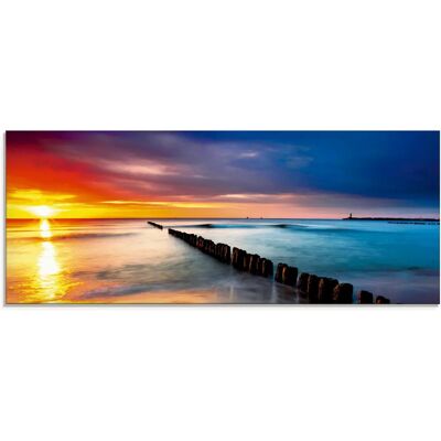 ARTLAND Ostsee Sonnenaufgang Glas Wandkunst ARTLAND Ostsee Sonnenaufgang Glas Wandkunst