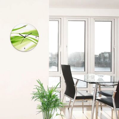 ARTLAND Abstrakte Welle Wanduhr - Wanduhr ARTLAND Abstrakte Welle Wanduhr - Wanduhr