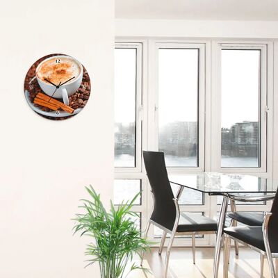 ARTland - 5124UG - braun - Glas - Wanduhr ARTland - 5124UG - braun - Glas - Wanduhr