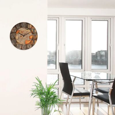 ARTLAND - Antike Uhr - 1,8 cm - braun - Wanduhr ARTLAND - Antike Uhr - 1,8 cm - braun - Wanduhr