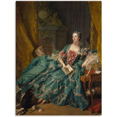 ARTLAND Marquise de Pompadour 1756 - Wandbild ARTLAND Marquise de Pompadour 1756 - Wandbild