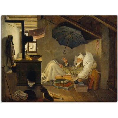 ARTLAND "Der arme Poet. 1839" - Wandbild ARTLAND "Der arme Poet. 1839" - Wandbild