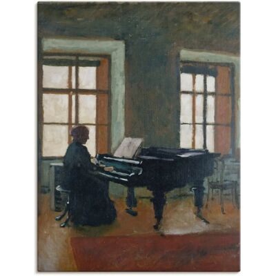 ARTLAND Am Klavier. 1910 - Wandbild ARTLAND Am Klavier. 1910 - Wandbild