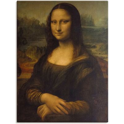 ARTLAND Mona Lisa. Um 1503 - Wandbild ARTLAND Mona Lisa. Um 1503 - Wandbild