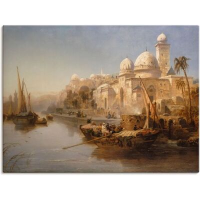 ARTLAND Segelboote Wandbild - Leinwandbild ARTLAND Segelboote Wandbild - Leinwandbild