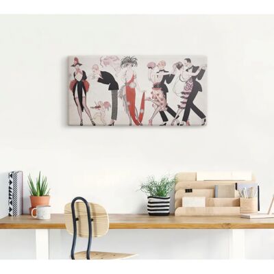 ARTLAND Tango - Sport Leinwandbild ARTLAND Tango - Sport Leinwandbild