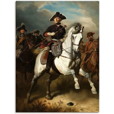 ARTLAND Friedrich der Große zu Pferde 1861 - Wandbild ARTLAND Friedrich der Große zu Pferde 1861 - Wandbild