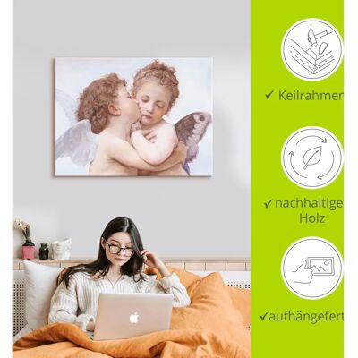 ARTLAND Engel Wandbild - Spirituelle Bilder - 60x45 cm ARTLAND Engel Wandbild - Spirituelle Bilder - 60x45 cm
