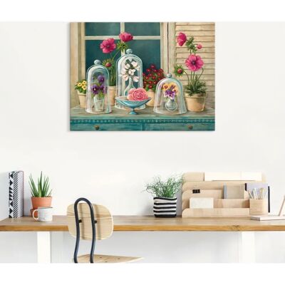 Artland - Kollektion mit Blumen - 40 cm x 30 cm - beige - Wandbild Artland - Kollektion mit Blumen - 40 cm x 30 cm - beige - Wandbild