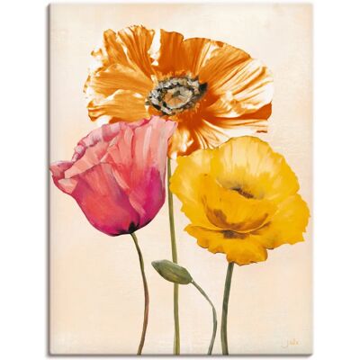 ARTLAND Bunte Mohnblumen II - Wandbild ARTLAND Bunte Mohnblumen II - Wandbild