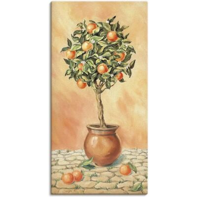 ARTLAND Orangenbaum I Wandbild - Digitaldruck, Wetterfest, Fertig zum Aufhängen ARTLAND Orangenbaum I Wandbild - Digitaldruck, Wetterfest, Fertig zum Aufhängen