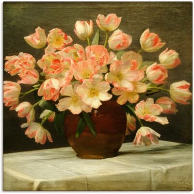 ARTLAND Tulpen in Vase 1915 - Wandbild ARTLAND Tulpen in Vase 1915 - Wandbild