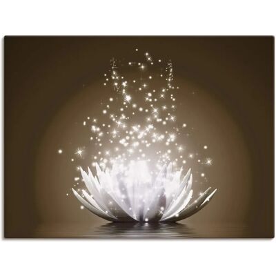 ARTLAND - Magie der Lotus-Blume - 40x30 cm - Wall art ARTLAND - Magie der Lotus-Blume - 40x30 cm - Wall art