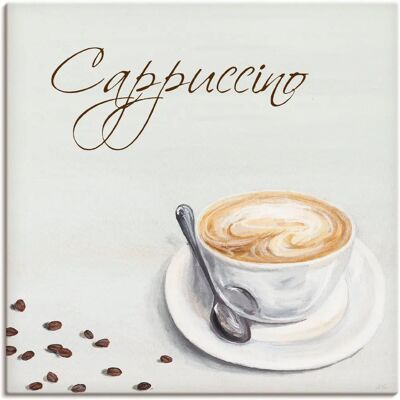 ARTLAND - Cappuccino II - Weiß - Wall art ARTLAND - Cappuccino II - Weiß - Wall art