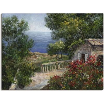ARTLAND Toskana I Grün Wandbild - Innen & Außen ARTLAND Toskana I Grün Wandbild - Innen & Außen