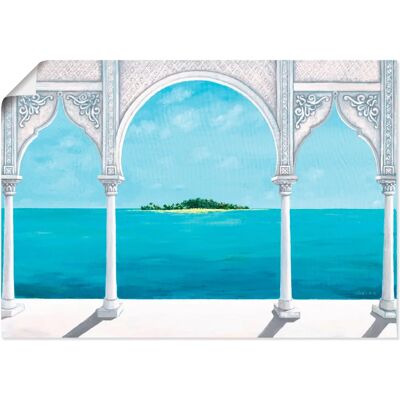 ARTland - Orientalische Karibik - 70x50 cm - Wall art ARTland - Orientalische Karibik - 70x50 cm - Wall art