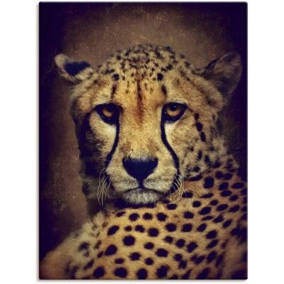ARTLAND Gepard - Künstler Leinwandbild ARTLAND Gepard - Künstler Leinwandbild