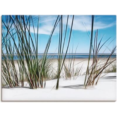 ARTLAND - Düne - 40x30 cm - blau - Wandbild ARTLAND - Düne - 40x30 cm - blau - Wandbild
