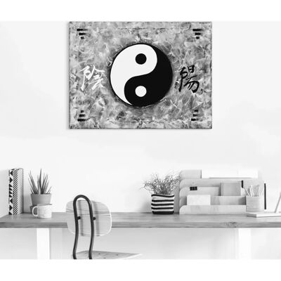 ARTLAND Ying & Yang Leinwandbild - Wanddekoration ARTLAND Ying & Yang Leinwandbild - Wanddekoration