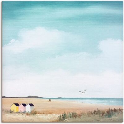 ARTLAND - Sonniger Morgen III - blau - 30x30 cm - Wandkunst ARTLAND - Sonniger Morgen III - blau - 30x30 cm - Wandkunst