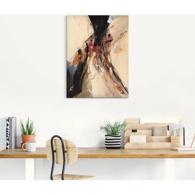 ARTLAND Abstrakt VII Wandbild - Bunt, 60x80cm, Leinwand, Modern ARTLAND Abstrakt VII Wandbild - Bunt, 60x80cm, Leinwand, Modern