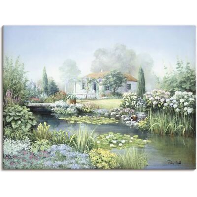 ARTLAND Schatzgarten Wandbild - Grün, 80x60 cm, Künstler Peter Motz ARTLAND Schatzgarten Wandbild - Grün, 80x60 cm, Künstler Peter Motz
