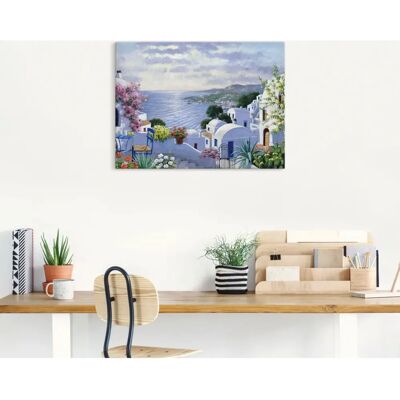 ARTLAND - Funkelndes Griechenland - 40 x 30 cm - Canvas print ARTLAND - Funkelndes Griechenland - 40 x 30 cm - Canvas print