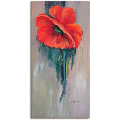 ARTLAND Roter Mohn III Leinwandbild - Wandkunst ARTLAND Roter Mohn III Leinwandbild - Wandkunst