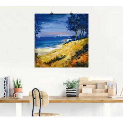 ARTLAND - Das Meer zu Hause - 40 x 40 cm - Wall art ARTLAND - Das Meer zu Hause - 40 x 40 cm - Wall art