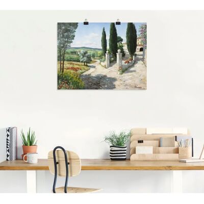 ARTLAND - Wohnung in der Toskana - 80 cm x 60 cm - Wall art ARTLAND - Wohnung in der Toskana - 80 cm x 60 cm - Wall art