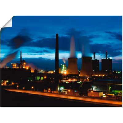 ARTLAND - Duisburg- Dehoga blaue Stunde - Blau - Wall art ARTLAND - Duisburg- Dehoga blaue Stunde - Blau - Wall art